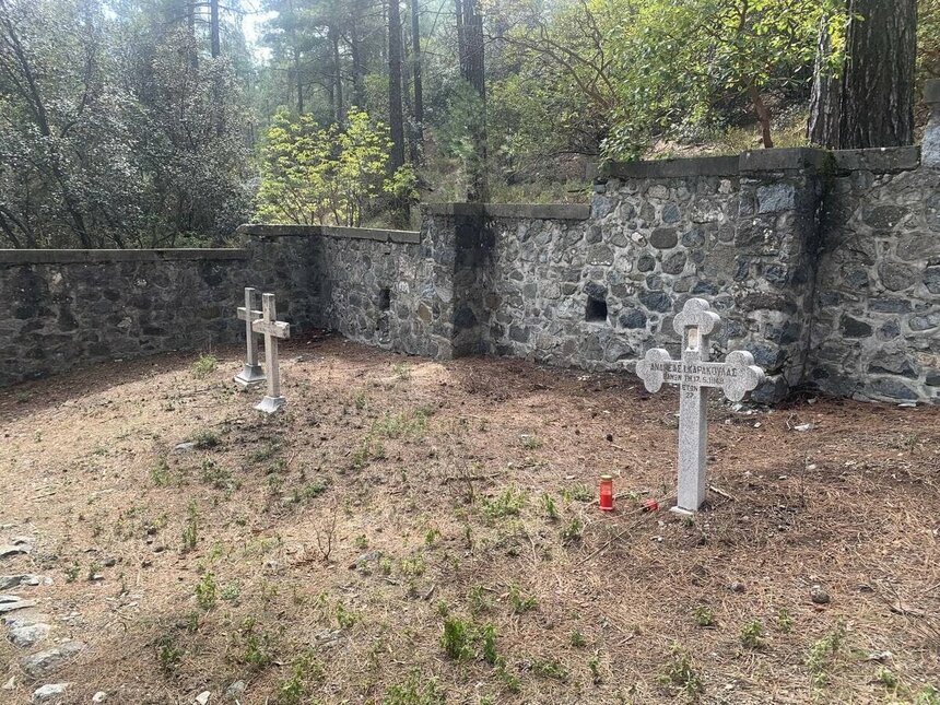 Таинственное кладбище туберкулезных больных в Троодосе: фото 5
