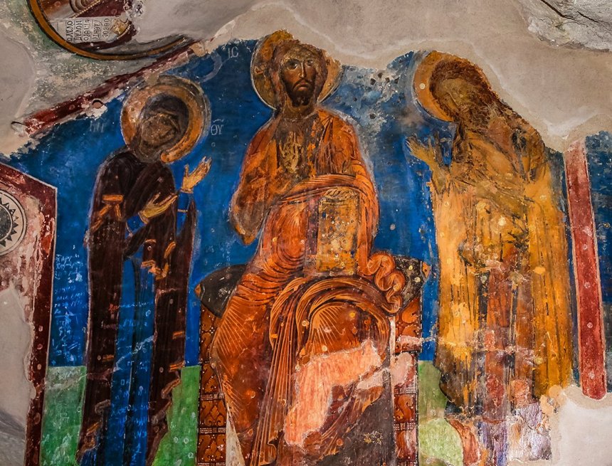 Необычный монастырь Святого Неофита в Пафосе: фото 19