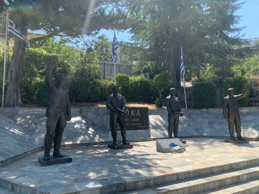 Музей и мемориал жертв бойцов ЭОКА в Курдали на Кипре: фото 3
