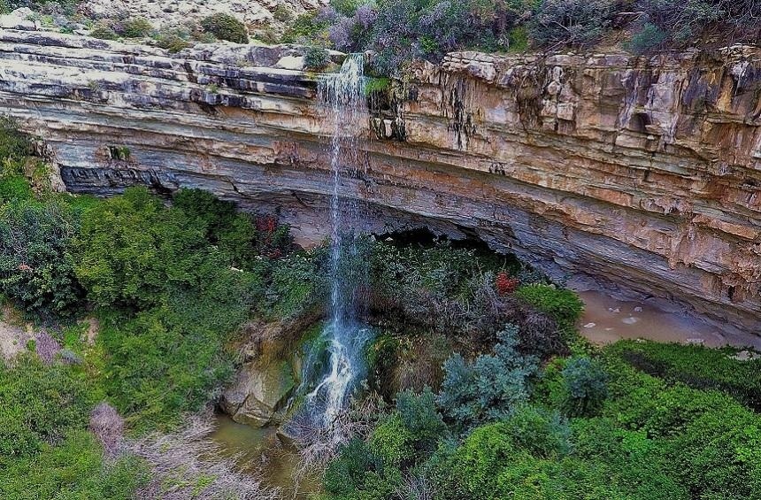 Водопад в Прастио Авдиму - одно из самых красивых природных явлений на Кипре: фото 2