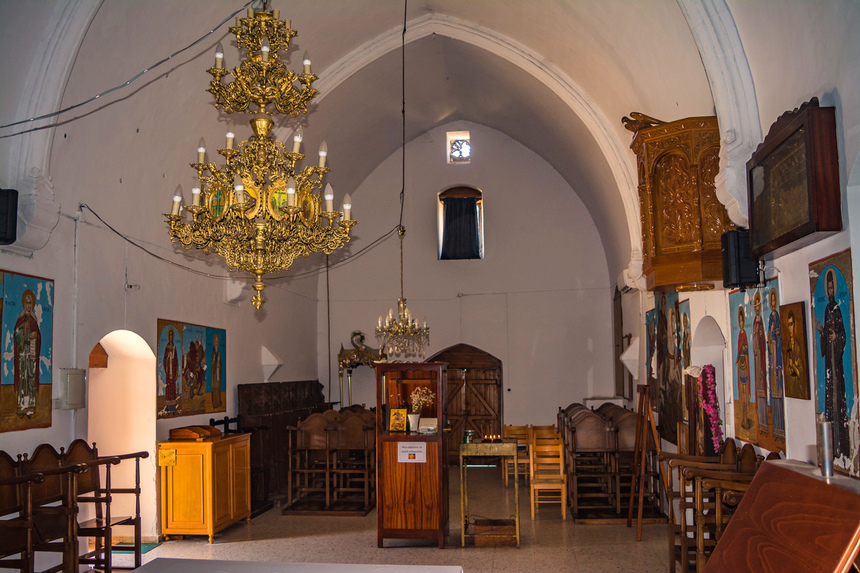 Церковь Святого Георгия в деревне Ахелия на Кипре: фото 41