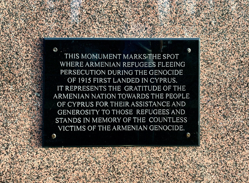 Этот памятник в Ларнаке посвящен жертвам армянского геноцида: фото 8