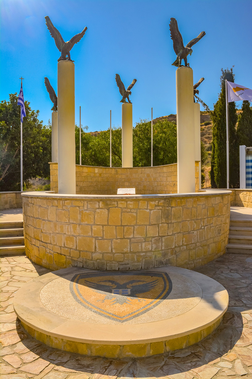 Памятник пяти офицерам Национальной гвардии Кипра: фото 6