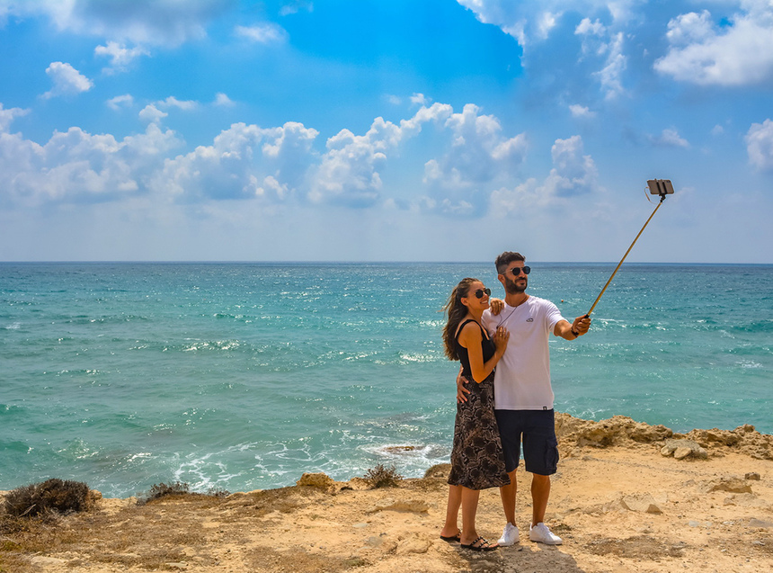 Смотровая площадка на Кипре с красивым видом на море: фото 25