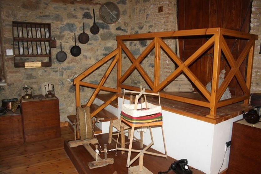 Интерьер кипрского дома в Фольклорном Музее в деревне Педулас