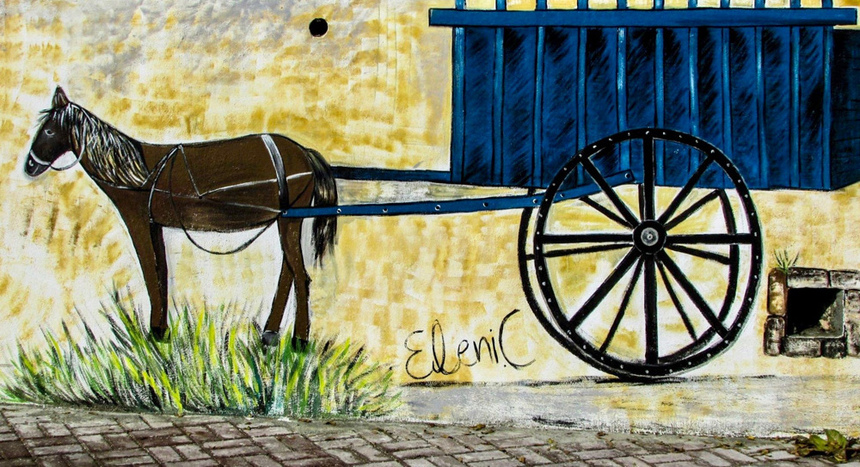 Деревни Кипра: как в Псимолофу рисуют на стенах: фото 6