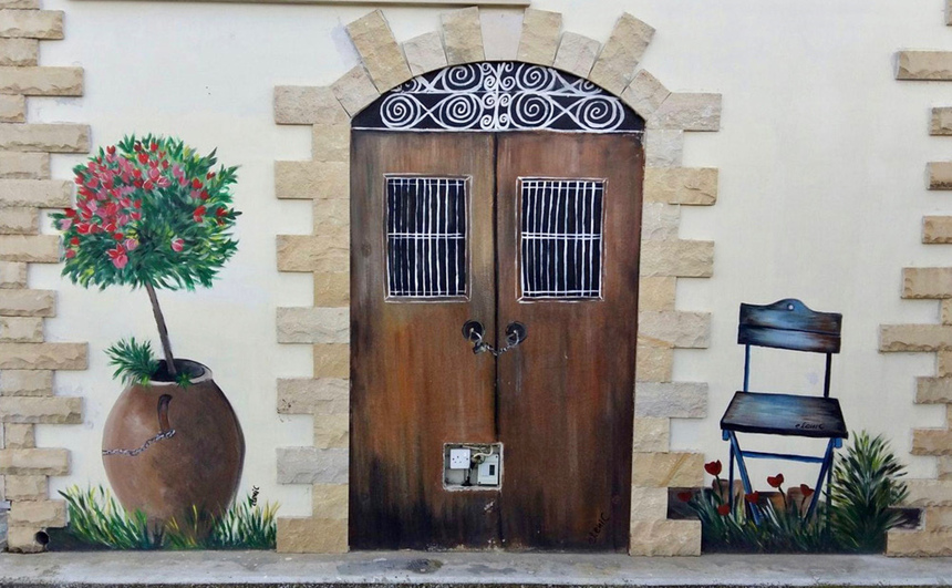Деревни Кипра: как в Псимолофу рисуют на стенах: фото 9