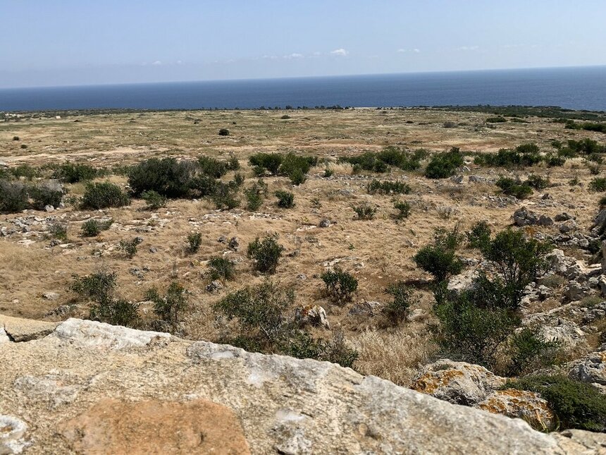 Башня Регины и самый большой прибрежный утес Кипра в Ксилофагу: фото 6