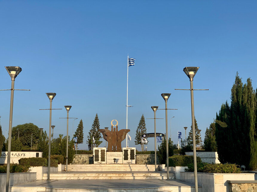 Парк-мемориал в Ларнаке в честь греческих защитников Кипра: фото 6