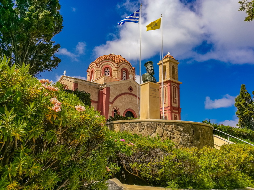Часовня Святого Георгия в Хлораке и увековечение памяти кипрских бойцов: фото 42